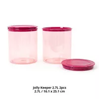 TUPPERWARE Jolly Keeper 2.7L 2pcs Toples [A08]