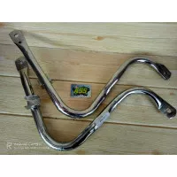 postep L Honda C70 bahan tebal-besi fostep L Honda C70 set kanan kiri