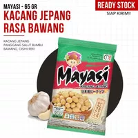 (OPEN RESELLER) MAYASI - Kacang Jepang Rasa Bawang Asli Gurih - 65gr