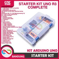 STARTER KIT LENGKAP PAKET BELAJAR ARDUINO UNO R3 DIP