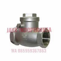 Best Seller Cek / Check Valve 3/4 Inch Ss 316 / Ceck Valve 3 Lubang