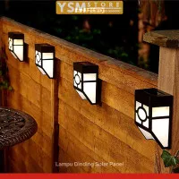 Lampu Dekorasi Hias Dinding LED Solar Wall Lamps Outdoor Waterproof