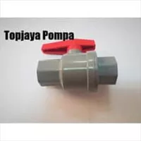 BALL VALVE SOCKET PVC STOP KRAN 1 1/4 TW TANPA DRAT