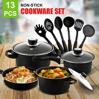 BEST SET PANCI ISI 13 PCS / COOKWARE SET PENGGORENGAN NEW