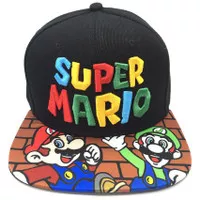 Topi Super Mario Bros Bross Dewasa / Topi Cosplay Kostum Super Mario