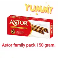 Astor chocolate wafer roll 150 gram.