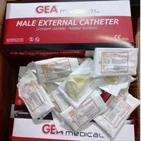 Kondom Kateter Pria laki Gea - Gea Male Catheter Condom ( 1 pcs)