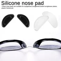 Bantalan Hidung Kacamata Anti Slip - Nose Pad Glasses Silicone