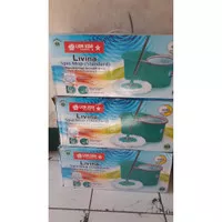 (CSM) ALAT PEL LANTAI LIVINA SPIN MOP LION STAR STANDART 6 LITER BM-45