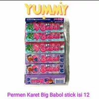 Big Babol Stik Permen Karet | 1 pack isi 12 stik