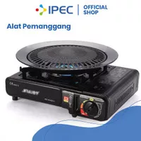 Panggangan bulat BBQ Alat panggang BBQ grill 30Cm Grill Pan Non Stick