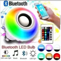 Bola Lampu Speaker Bluetooth musik BOHLAM 2 IN 1 SPEAKER LED