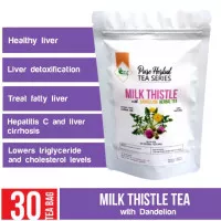 ELIF TEA Milk Thistle Dandelion Tea : Milk Thistle & Dandelion (30 Tea