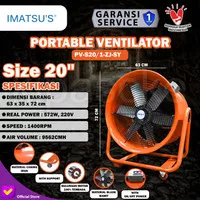 Portable Ventilator / Blower / Exhaust 20 Inch Kipas Drum Blower Fan