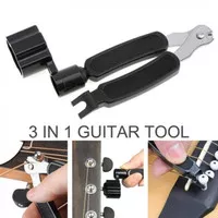 GUitar Tool 3 in 1 / Alat Pasang Pin Setel dan Pemotong Senar Gitar