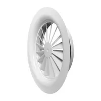 Swirl Diffuser 5 inch Ceiling Round Air Grill penutup ducting AC