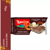 Loacker Cocoa & Milk 45 g Wafer Loacker Classic Cocoa & Milk 45g