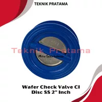  Wafer Check Valve 2" inch Cast Iron Disc SS 304 PN16
