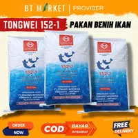 TONGWEI 152-1 10KG Pakan Benih Ikan Tinggi Protein 34-36%