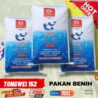 TONGWEI 152-1 1KG Pakan Benih Ikan Tinggi Protein 34-36%