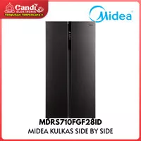 MIDEA Kulkas Side by Side 532 Liter  MDRS710FGF28ID