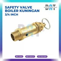 Safety Valve Boiler Kuningan - 3/8 inch