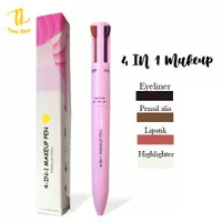 4IN1 MakeUp Pen Touch Up Eyeliner/Brow Liner/Lip Liner dan Highlighter