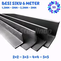 BESI SIKU 6 METER (2X2 3X3 4X4 5X5) (2MM 2,5MM 3MM 4MM)