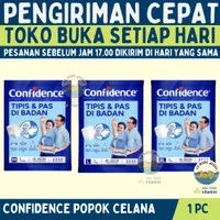 Confidence Popok Celana Dewasa M L XL 1 pc Satuan Renceng