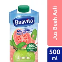 Buavita Jus Jambu Guava Juice Buah Asli 500ml