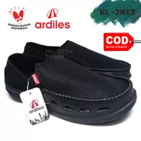 Sepatu Ardiles Slip On Pria Hitam Original Ardiles - Sepatu Ardiles