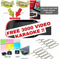 flashdisk sandisk 64gb sudah isi 3000 lagu karaoke mp3/mp4 original