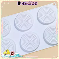 Cetakan Kue Kering Pastry Bentuk Spiral Silicone Mold