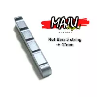 nut bass akustik elektrik black carbon 5 string 47mm graphtech TUSQ