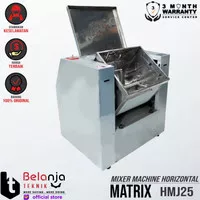 Matrix Mesin Pengaduk HMJ 25 Mixer Machine Horizontal HMJ25