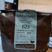 Callebaut milk callet coklat 823 - callebaut calebaut coklat belgian