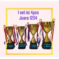 PIALA CAWAN IMPORT TROPHY LOGAM IMPORT AT02TP 1 SET