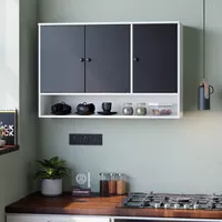 Rak Dapur Gantung Minimalis Kitchen Set Atas Rak Dinding Serbaguna Rak