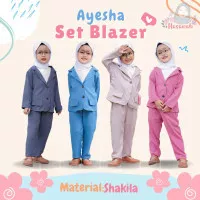 Set blazer anak ayesha jas blazer anak perempuan