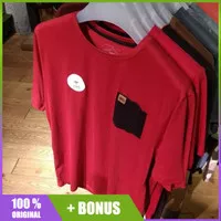 Kaos Eiger Milestone T-Shirt Red Merah 91000 3915 Original Keren