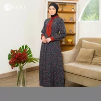 Nobby - Nazla Dress Gamis Wanita Motif Floral