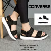 Convers Original - Fuji Yama 02 Fuji Sakura Black White Sandal Tali