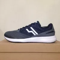 Sepatu Sneakers Piero HANZO EVO Grey Navy White