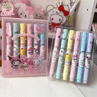 HIGHLIGHTER SET CUTE CHARACTER highlighter estetik stationary cfc