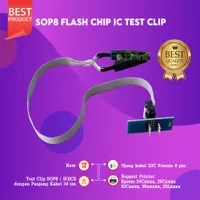 SOP8 Flash IC Chip Test Clip Tools Programmer Eprom Eeprom BIOS ROM