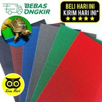 Keset Karpet Pvc Anti Slip Selip 40x60 S Type Jaring Karpet Keset Kaki Keset Bihun Alas Sangkar Kandang Hewan Kucing Anjing Kelinci Hamster Sugar Glider