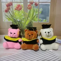 WISUDA BONEKA BERUANG MINI WISUDA 13CM BONEKA BEAR WISUDA TOGA 14/15CM BONEKA DOLL LUCU BOUQUET BUKET GIFT KADO HADIAH ULTAH HAMPERS ULANG TAHUN PACAR TEMAN CEWEK ANNIVERSARY GRADUATION WISUDA BIRTHDAY SEMPRO SIDANG SEMINAR PROPOSAL MURAH BY GIFTEE ID