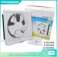 Exhaust Fan Kipas Angin Hexos Plafon 8 inch / 10 inch/12 Inch kipas atap kipas kamar mandi kipas dapur Kipas Angin Hisap Plafon