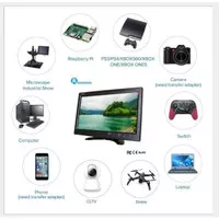 TOP! TV Monitor LCD TFT 10 Inch input HDMI VGA BNC RCA Harga Promo