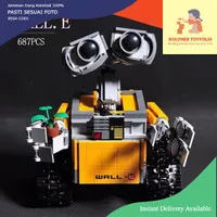 Brick Wall E no 8886 Pajangan Mainan Anak Wall E